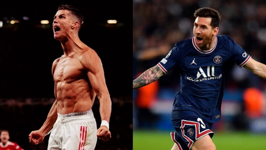 BXH Champions League mới nhất: Messi có niềm vui trọn vẹn hơn Ronaldo